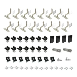 Black Tile Kit 30/35mm For 8 Solar Panels Black Tile Kit